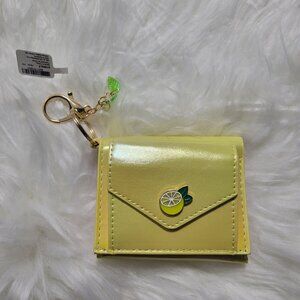 Claire's Lemon Trifold Wallet